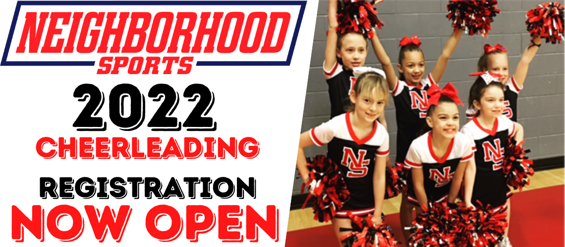 Cheerleading Registration Open
